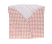 Couverture Berceuse Vichy Rose Personnalisable